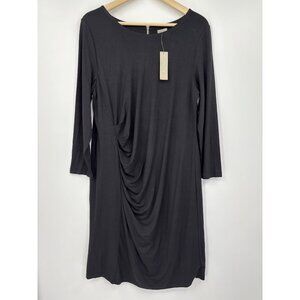 Chico's Elegant Black Long Sleeve Dress